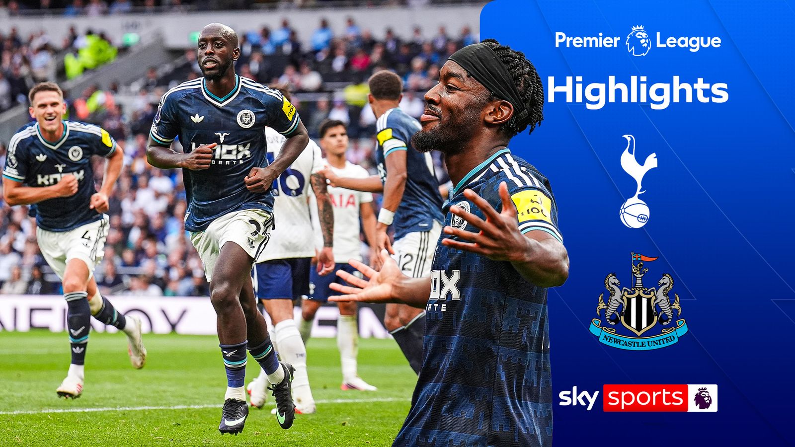托特纳姆热刺 0-2 纽卡斯尔 | 英超精彩回顾