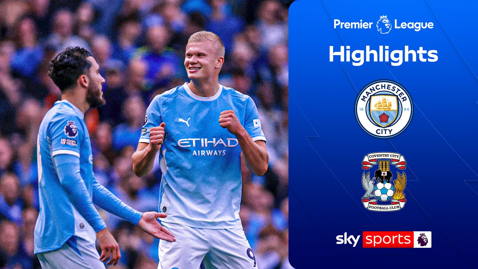 曼城1-0击败考文垂 | 英超比赛精彩回顾